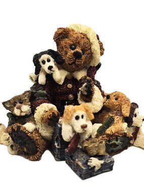 Boyds Bears Kringle & Co 4E-2312 #2283 Christmas 1996 Vintage Bearstone Collectn